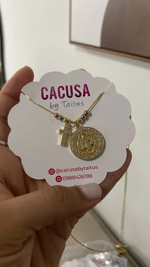 Cadena San Benito con Cruz — CACUSA by Taitus