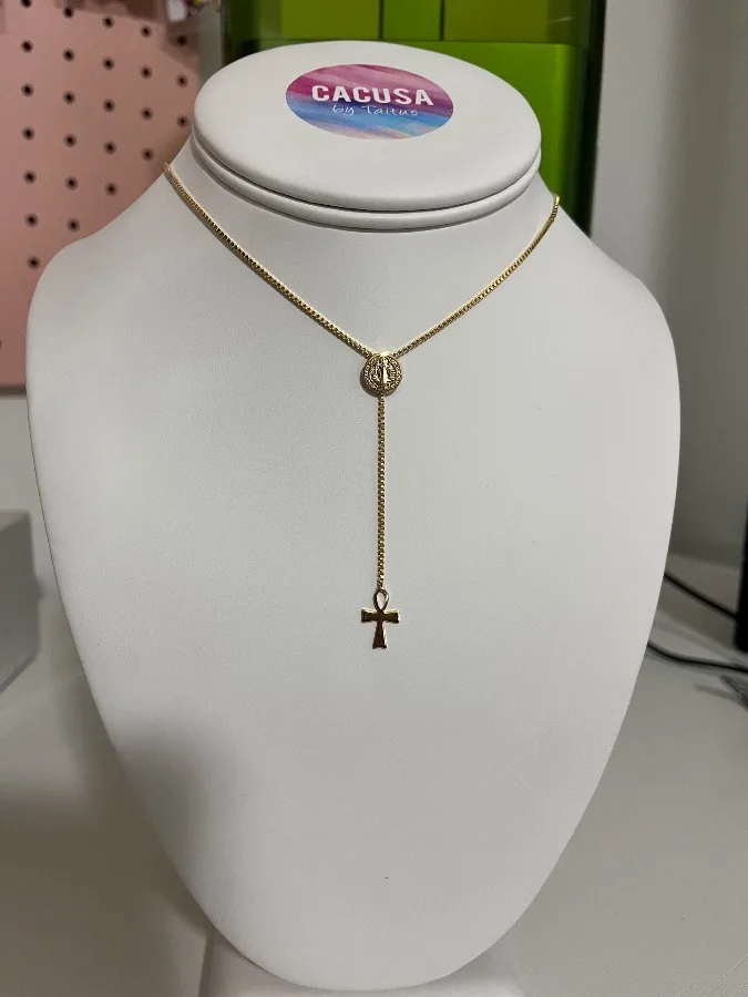 Saint Benedict Medallion with Cross — CACUSA by Taitus