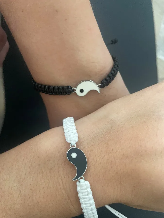Pulseras de pareja Ying y el yang — CACUSA by Taitus