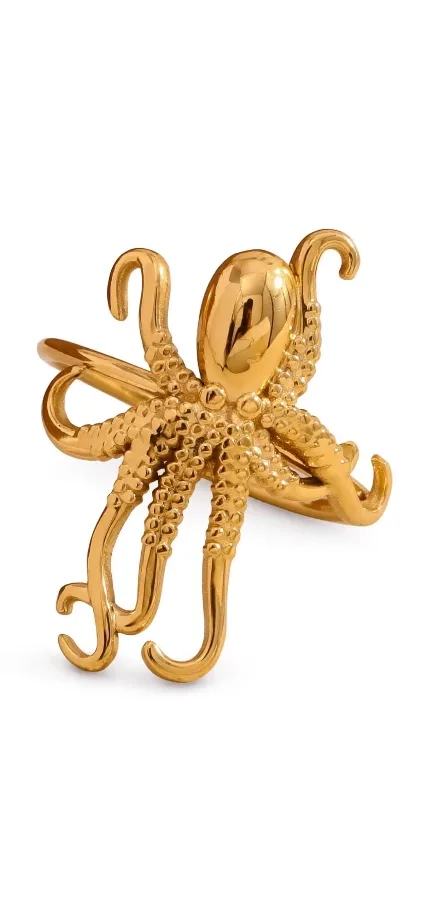 Glossy Octopus Ring — CACUSA by Taitus