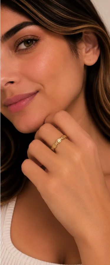 Golden Shell Ring — CACUSA by Taitus