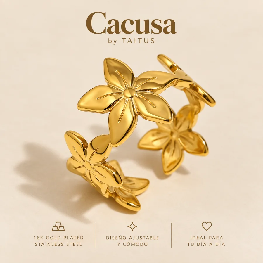 Flower Ring — CACUSA by Taitus