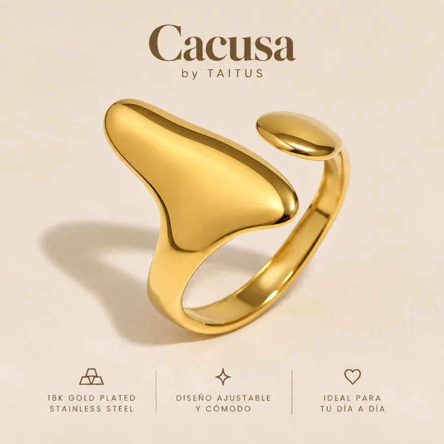 Sculpture ring — CACUSA by Taitus